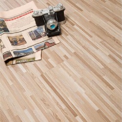 LVT Floor in Wood Color